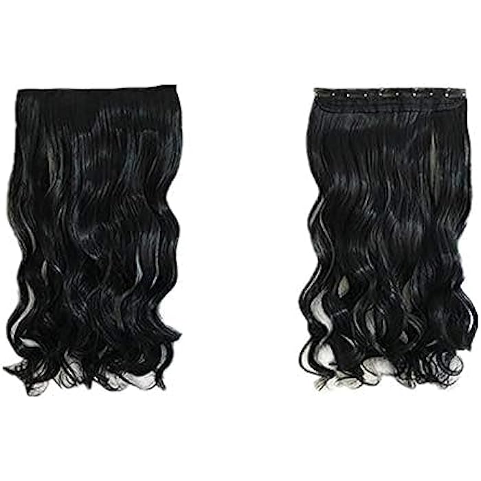 DILLARDS Vogue Curly Wavy Hair Wig Black Hair Extension Soft Long Curly Hair Wig For Female-Cc - Image 3